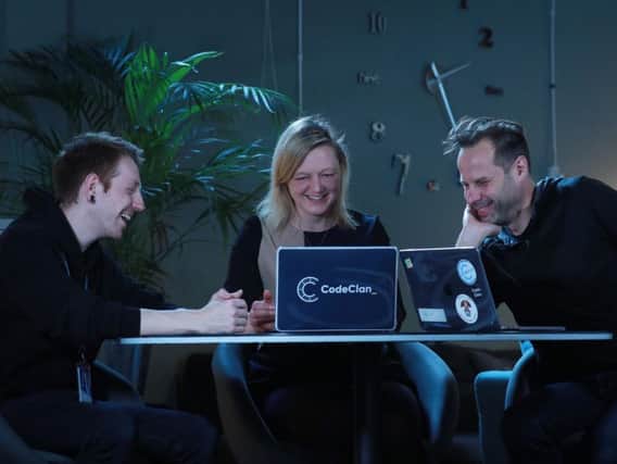 CodeClan instructors at the digital academys Edinburgh campus. Picture: Stewart Attwood