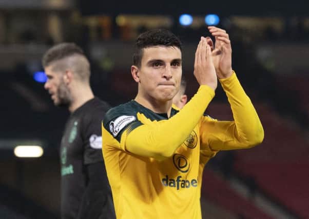 Mohamed Elyounoussi is enjoying game time with Celtic after his frustrating spell at Southampton. Picture: SNS.