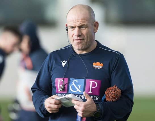 Edinburgh coach Richard Cockerill believes the credibility of the Pro14 is being damaged by poor refereeing. Picture: Paul Devlin/SNS/SRU