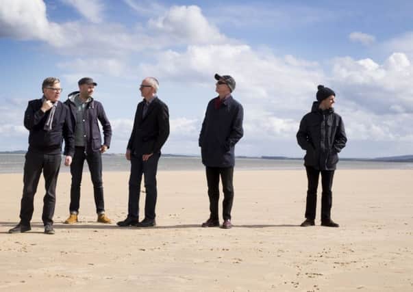 Gerry Love (far right) pictured with the rest of Teenage Fanclub in 2016, from left: Norman Blake, Dave MacGowan, Raymond McKinley and Francis MacDonald
