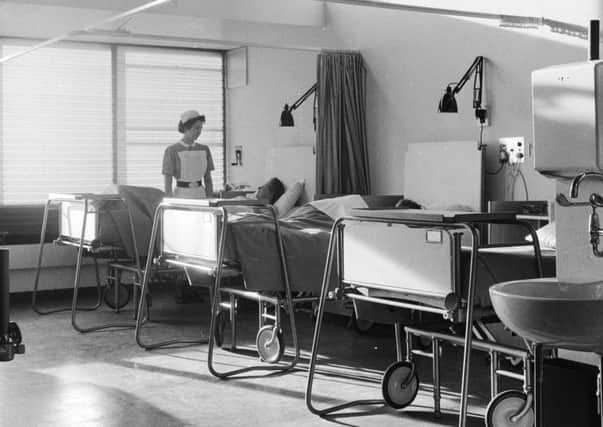 A haven of tranquility: a hospital ward, caring nurses and a tea trolley (Picture: Chris Ware/Keystone Features/Getty Images)