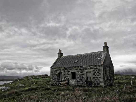 An abandoned croft at South Lochboisdale, South Uist. Work is ongoing to bring such properties back into use for the benefit of the local housing market. PIC: Peter Moore/www.geograph.org.