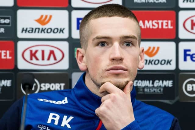 Ryan Kent is expected to be a key player for Rangers against Porto. Picture: Ross Parker/SNS