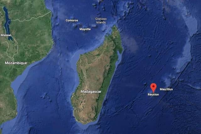 Reunion Island is a French Overseas Territory to the west of Madagascar in the Indian Ocean. Picture: Google
