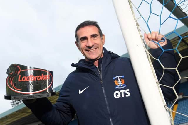Angelo Alessio has been named manager of the month. Picture: SNS