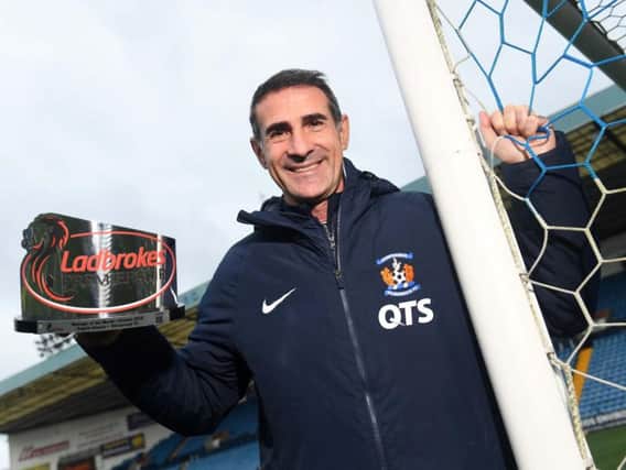 Angelo Alessio has been named manager of the month. Picture: SNS