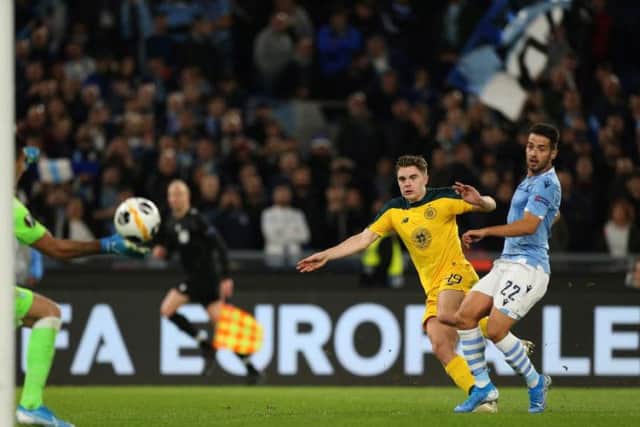 James Forrest hit a fine equaliser for Celtic. Picture: Getty