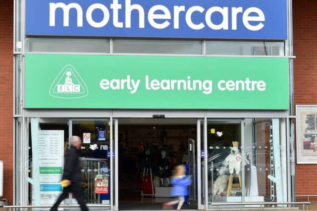 Mothercare stores are holding closing down sales across Scotland.