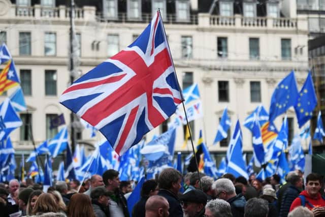 A major pro-independence rally takes place in Glasgow's George Square on November 2. Picture: John Devlin