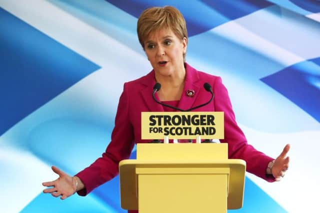 First Minister Nicola Sturgeon. Picture: PA