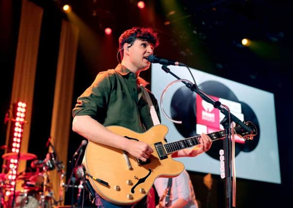Ezra Koenig, frontman of of Vampire Weekend. Picture: Rich Polk/Getty Images