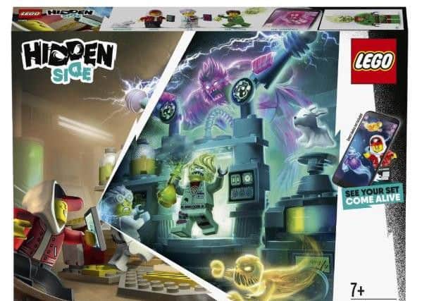 Youngsters can build multi-layered models with the bricks and use a free interactive augmented reality appt to hunt and trap ghosts within their creation, with various models to create. Available from Smyths Toys from 16.99 GBP