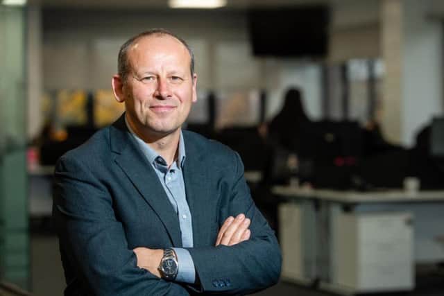 The Glasgow-born entrepreneur has effervescent ambitions for his start-up. Picture: Ian Georgeson.