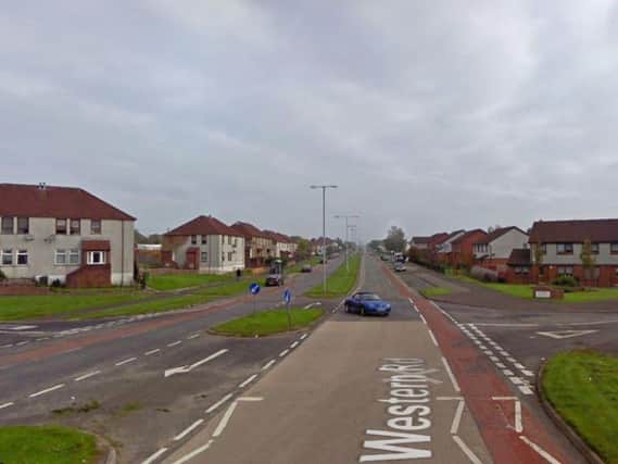 The busy Kilmarnock road was closed southbound between Hill Street and Campbeltown Drive. Picture: Google
