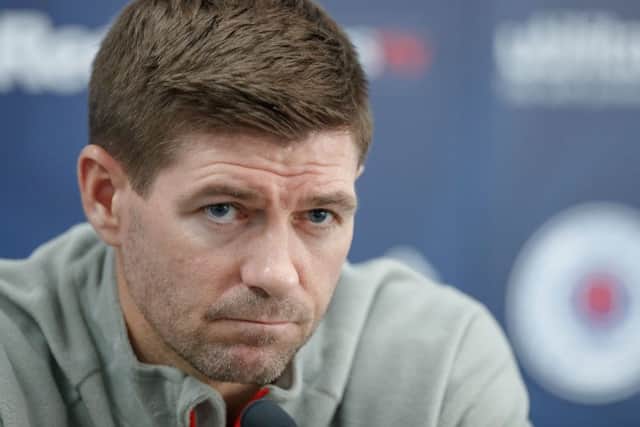 Rangers manager
Steven Gerrard. Picture: SNS