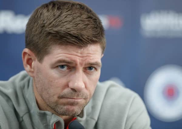Rangers manager
Steven Gerrard. Picture: SNS