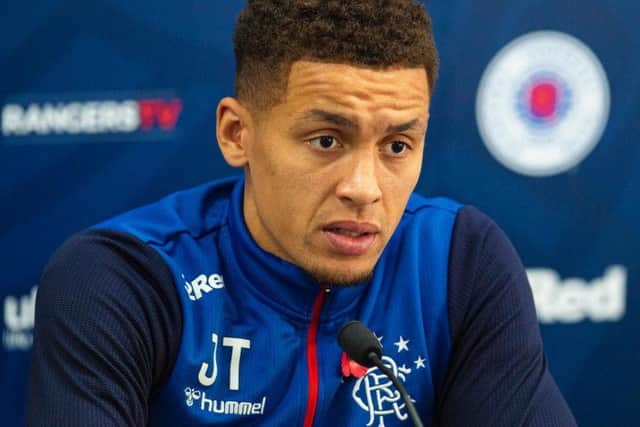 James Tavernier speaks to the media ahead of this weekend's fixture.