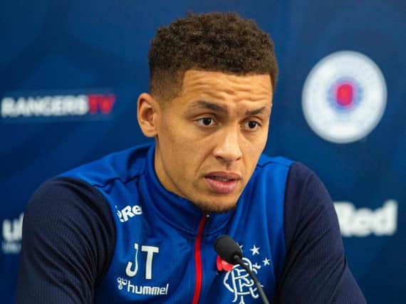 James Tavernier speaks to the media ahead of this weekend's fixture.
