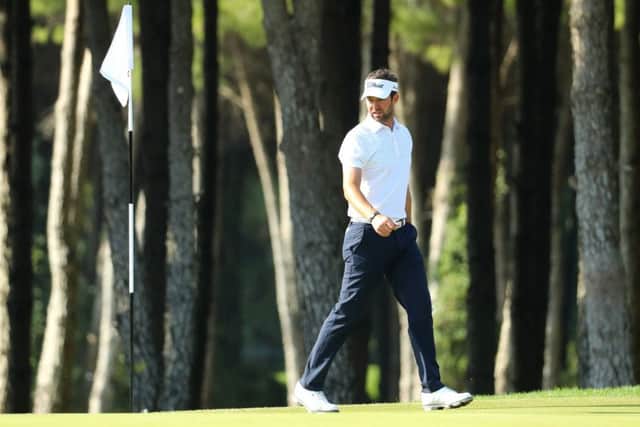 Scott Jamieson is also in the top 10 heading into the final round at Montgomerie Maxx Royal. Picture: Getty Images
