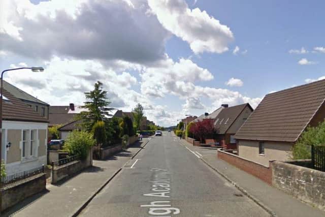 The incident in West Lothian took place on Saturday at around 5:30pm when a man approached the woman on High Academy Street in Armadale and grabbed her handbag. Picture: Google Maps