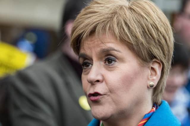 "Climate change is the single biggest challenge facing the world - and the next UK government has to take radical action," said Ms Sturgeon. Picture: John Devlin / JPIMEDIA