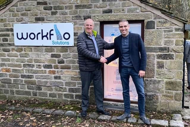 Alan OConnor (left) and MD Michael Field. Picture: contributed.