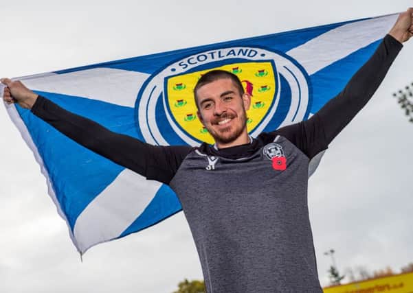 Declan Gallagher will be flying the flag for Motherwell when Scotland take on Cyprus and Kazakhstan over the next week. Picture: Ross Parker/SNS