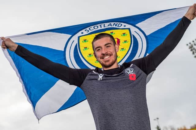Declan Gallagher will be flying the flag for Motherwell when Scotland take on Cyprus and Kazakhstan over the next week. Picture: Ross Parker/SNS