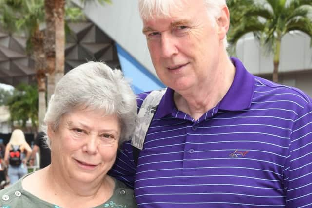 Penny Munro with her husband Andrew