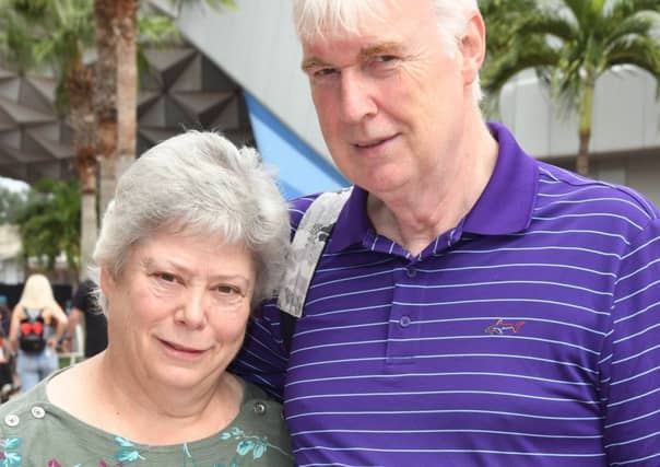 Penny Munro with her husband Andrew