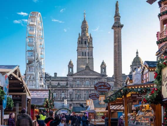 The Glasgow Christmas markets open this month. Picture: Shutterstock