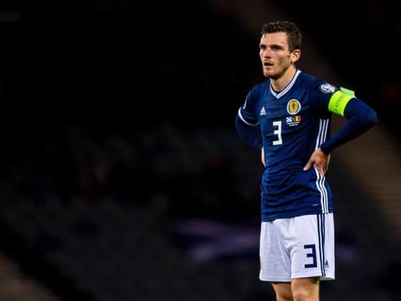 Andy Robertson has pulled out of the Scotland squad. Picture: SNS