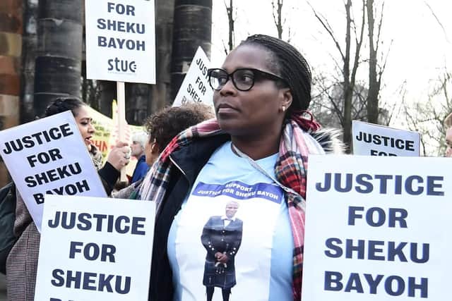 The campaign for a full inquiry into the death of Sheku Bayoh has been running since he died in 2015.