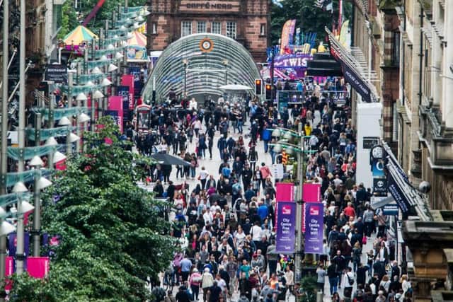Scottish Retail Consortium director David Lonsdale hailed a 'sprightly' set of results. Picture: John Devlin