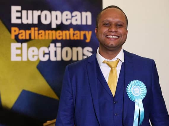 Brexit Party MEP for Scotland, Louis Stedman-Bryce