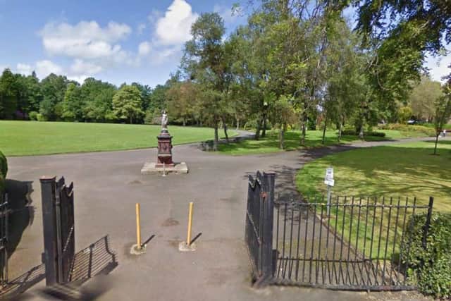 The teenager was found in Christie Park, Alexandria, near the local school. Picture: Google