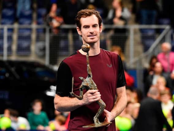 Andy Murray has been unable to train due to an elbow injury. Picture: Getty Images