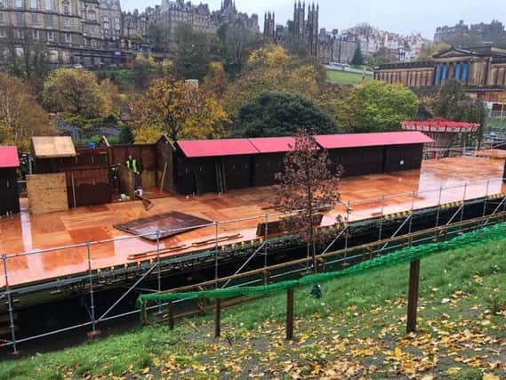 Controversy has raged over the impact of Edinburgh's expanded Christmas market before it has even opened this weekend.