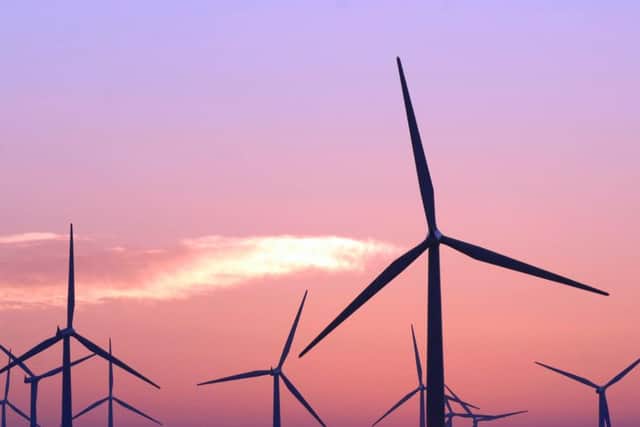 The firm is a major generator of wind energy. Picture: Ian Rutherford