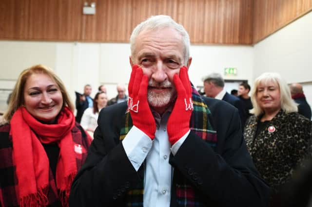 Jeremy Corbyn, who kicked of his Scottish tour in Glasgow, has backtracked on his earlier suggestion that his government would not back a second Scottish independence referendum in its first term of office