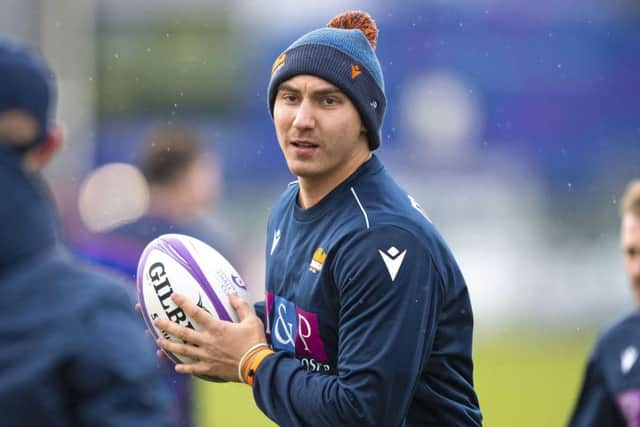 Edinburgh flanker Jamie Ritchie during a training session at BT Murrayfield. Picture: Gary Hutchison/SNS Group/SRU