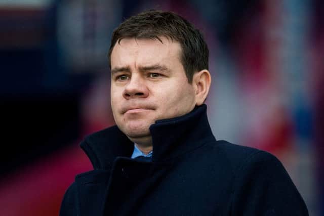 Rangers's sporting director Ross Wilson says he and manager Steven Gerrard are on the same page. Picture: Ross Parker/SNS