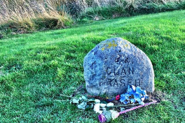 The Clan Fraser grave marker at Culloden - which marks nearby grave pits of those who fell in the battle - has become a must-see destination among fans of Outlander, which features the Fraser Clan. PIC: Flickr/Heather Loy.