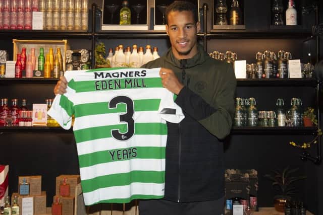 Christopher Jullien launched a partnership between Celtic and Eden Mill at the gin distillers new Blendworks facility in Glasgow. Picture: Alan Harvey/SNS