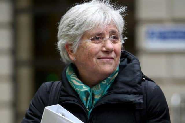 Former Catalan Minister Clara Ponsati. Picture: PA
