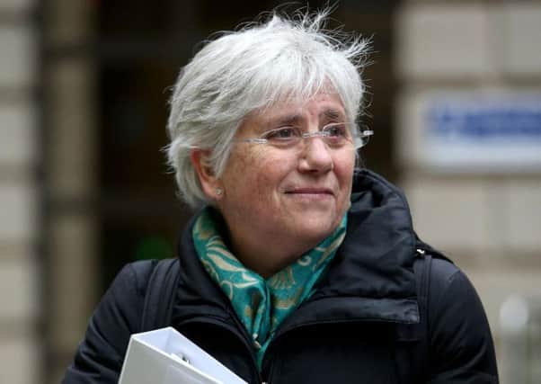 Former Catalan Minister Clara Ponsati. Picture: PA
