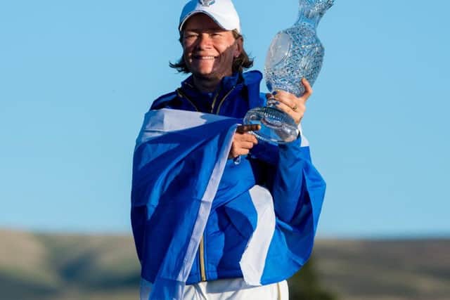 Catriona Matthew led Europe to Solheim Cup success this year in Scotland. Picture: SNS