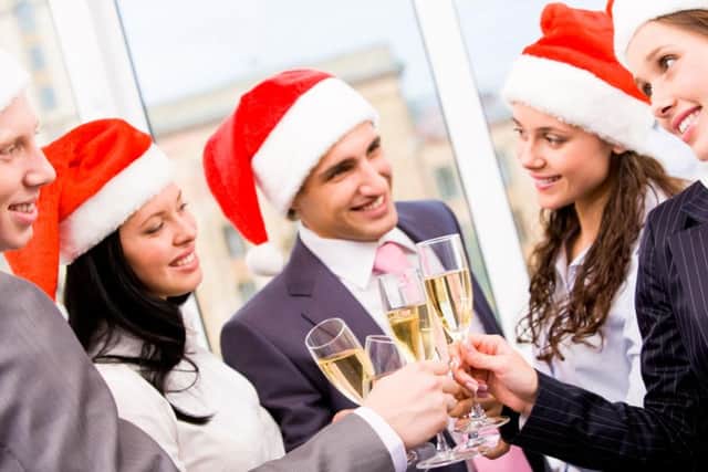 it is not unusual for a bit of Christmas cheer to result in embarrassing events at the firms Christmas get-together, but be careful about what  you do and say. Picture: PA