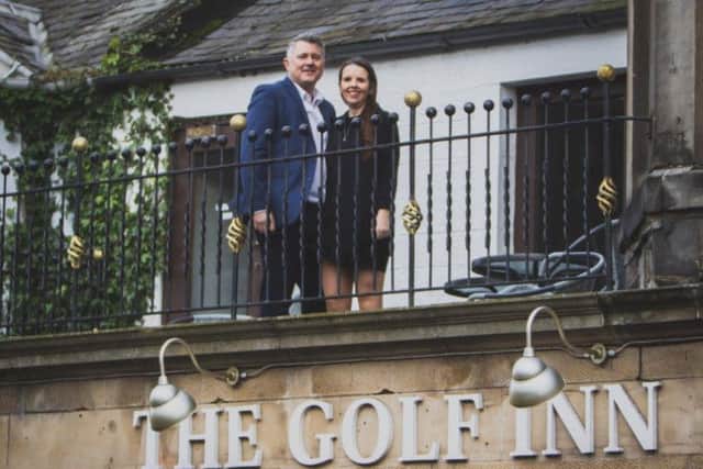 Brett Lawrence and Gillian McLaren are the new owners of The Golf Inn in St Andrews. Picture: Contributed