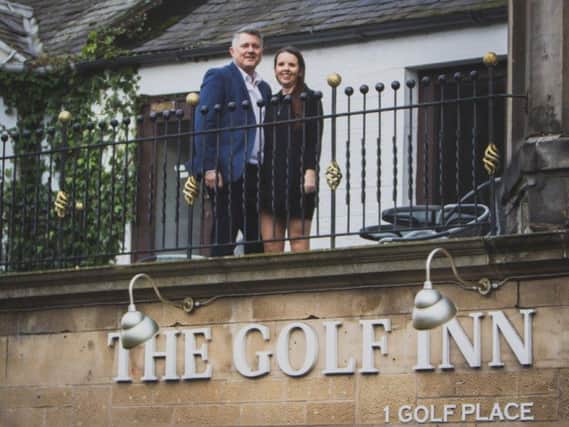 Brett Lawrence and Gillian McLaren are the new owners of The Golf Inn in St Andrews. Picture: Contributed